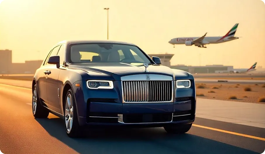 Airport Pickup & Drop-off with Luxury Fleet